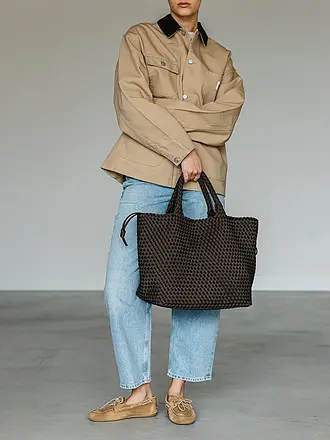 MARREA | Tasche - Tote Bag ALWAYS ON THE RUN Large | braun